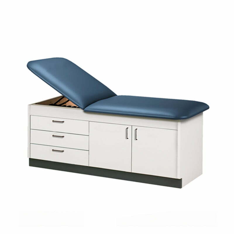 cabinet style exam couches