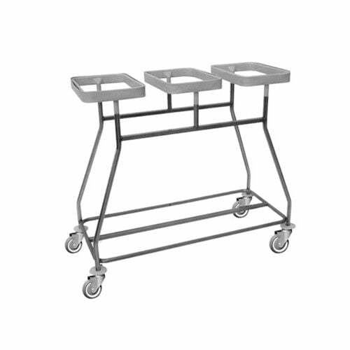3 position linen trolley