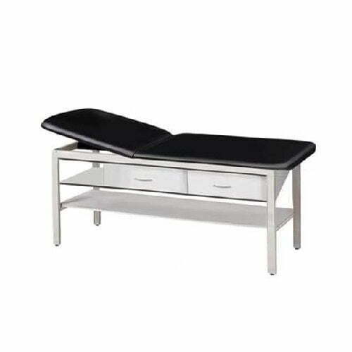 examination couch with drawer