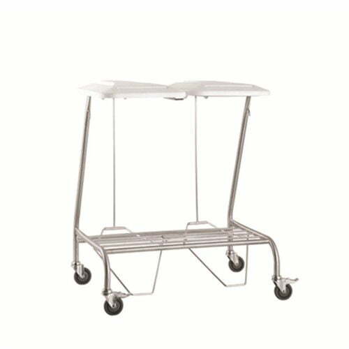 double linen skip trolley