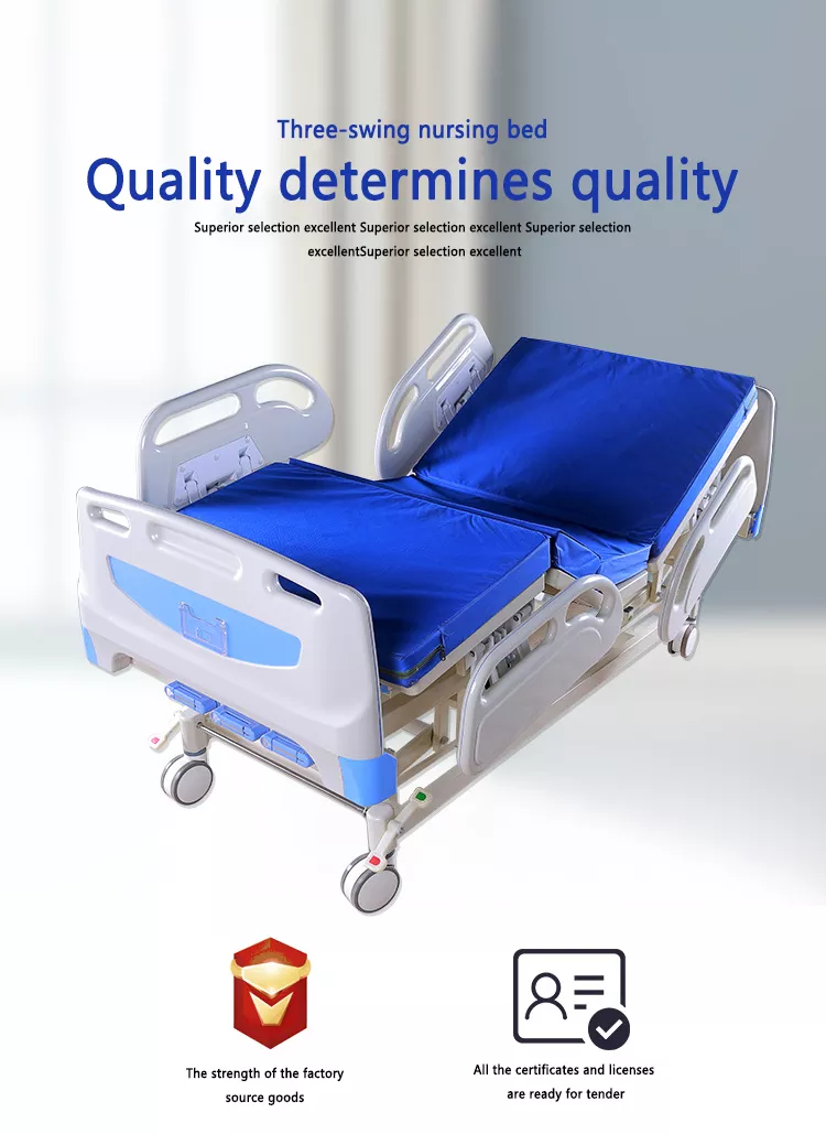 3 crank hospital bed