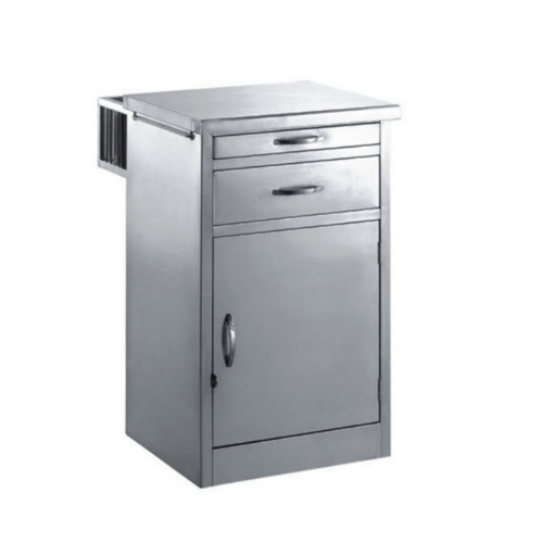 medical metal bedside locker (1)