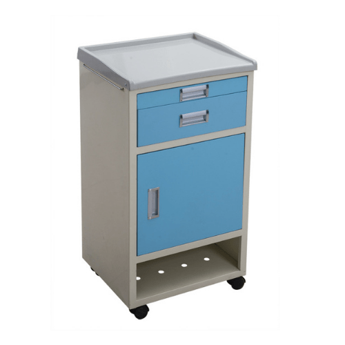 medical metal bedside locker (8)