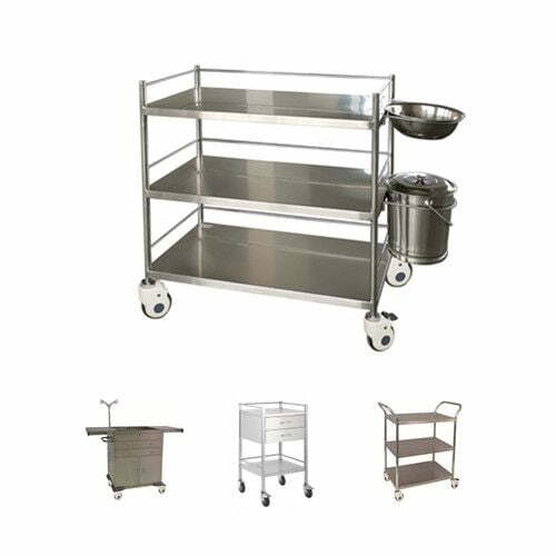 Stainless steel trolleys