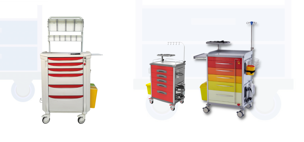 ABS medical carts